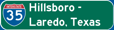 I-35: Hillsboro-Laredo, Texas
